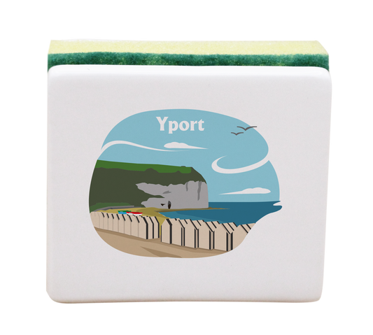 PORTE EPONGE BLANC-FYPORT