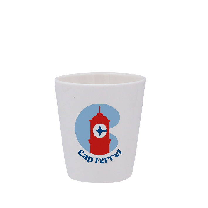 TASSE ESPRESSO BLANCHE S/ANSE - C CAP JOURNEE