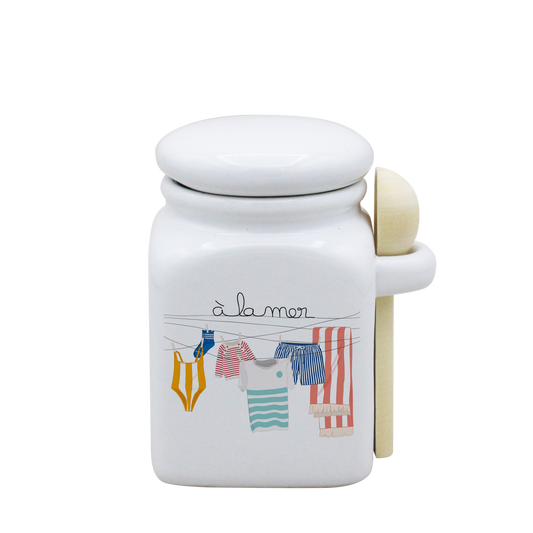 POT BLANC PM COUV. BLANC+CUIL. BOIS-TRILINGE