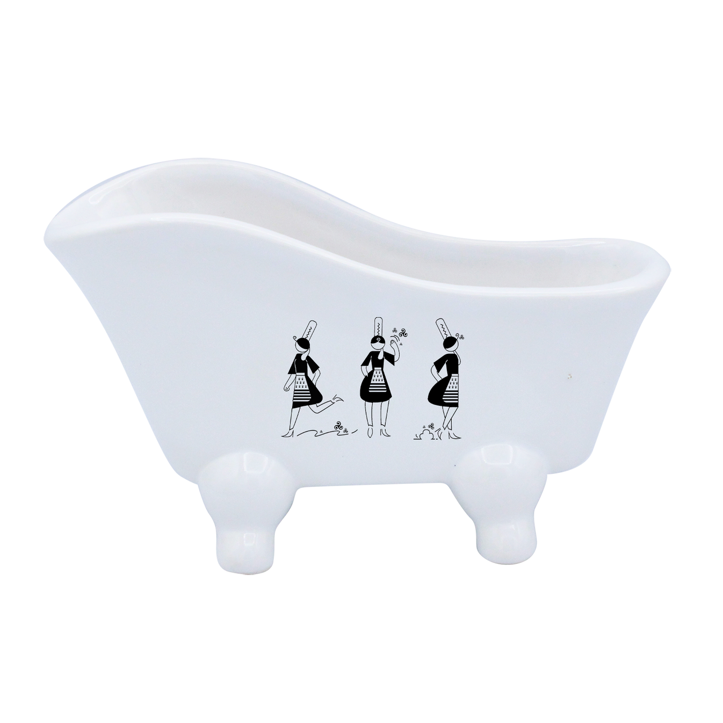 BAIGNOIRE BLANCHE - ARMELLE BIGOUDENE 3 PICTOS