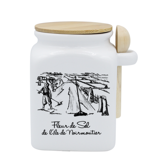 POT BLANC MM COUV. BAMBOO+CUIL. BOIS-MASAAN