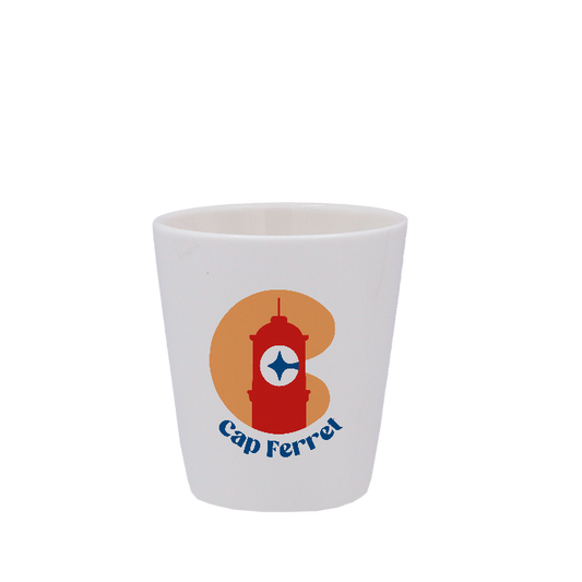 TASSE ESPRESSO BLANCHE S/ANSE - C CAP COUCHE D SOLEIL