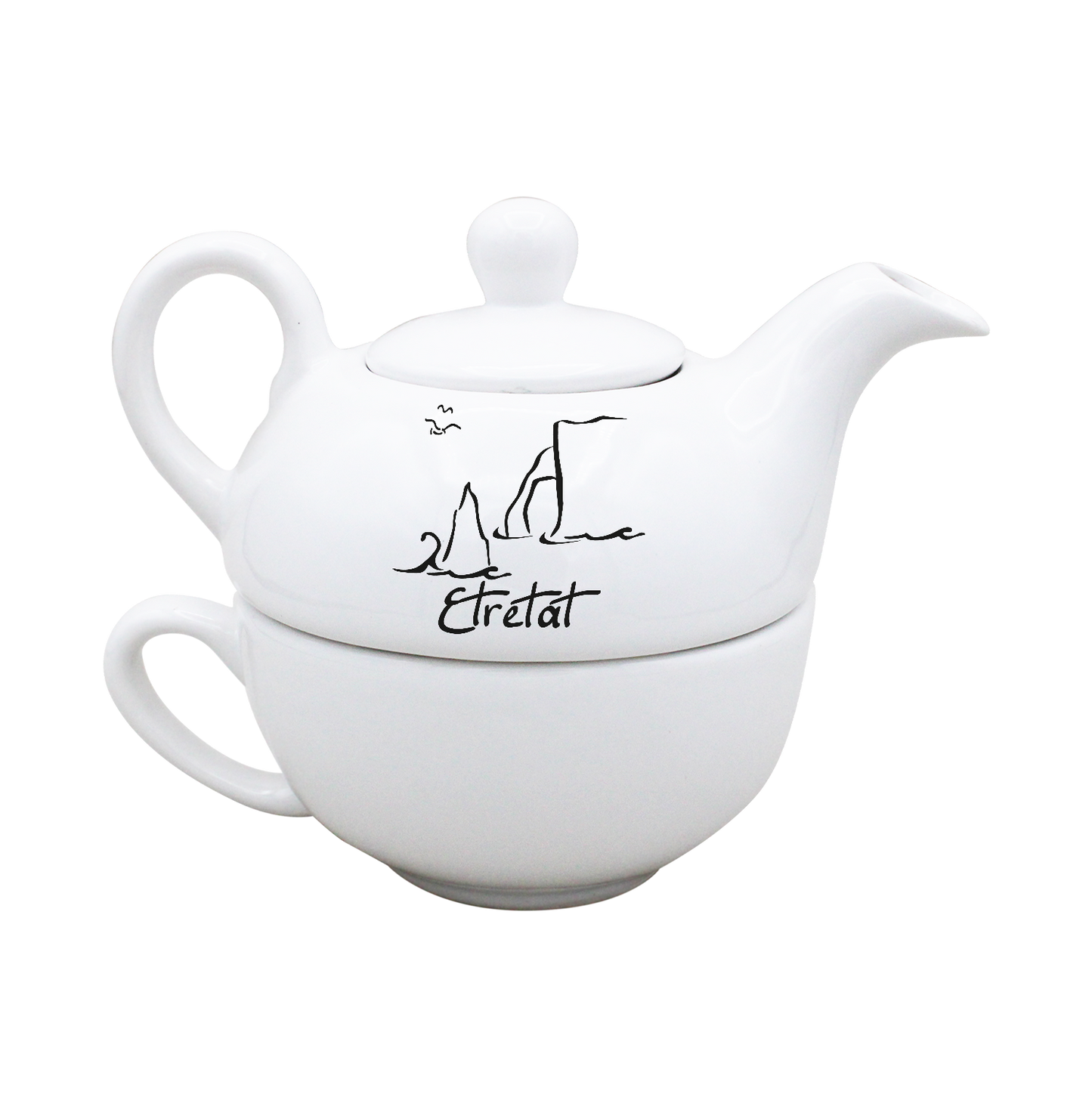 THEIERE SOLITAIRE BLANCHE-ETRETF