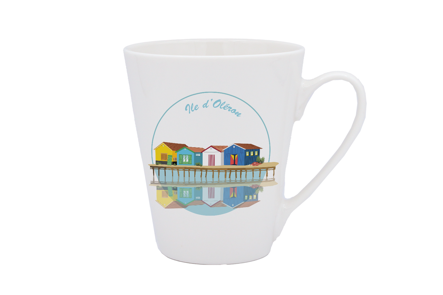 MUG CONIQUE BLANC-CABOLERO