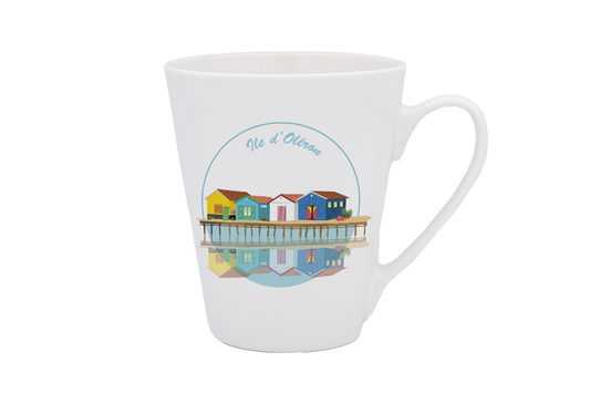MUG CONIQUE BLANC-CABOLERO