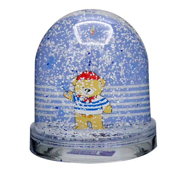BOULE A NEIGE EMILE GM TRANSPARENT