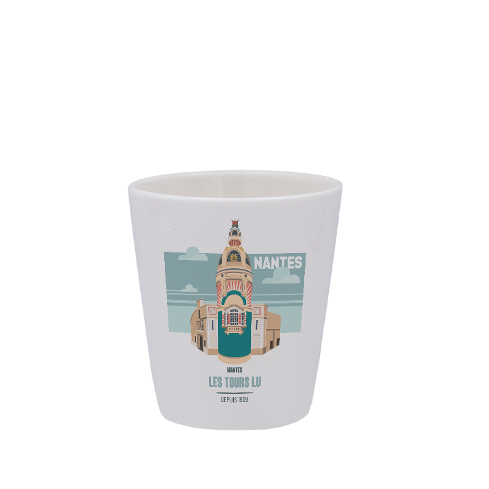 TASSE ESPRESSO BLANCHE S/ANSE-NTETOUR