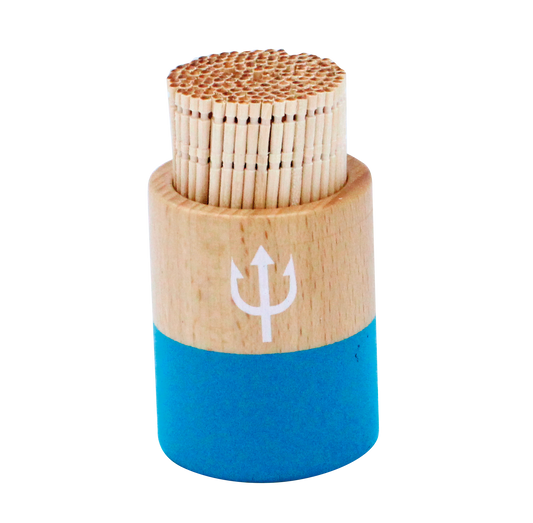 POT A CURE DENT BLEU CLAIR POEMA