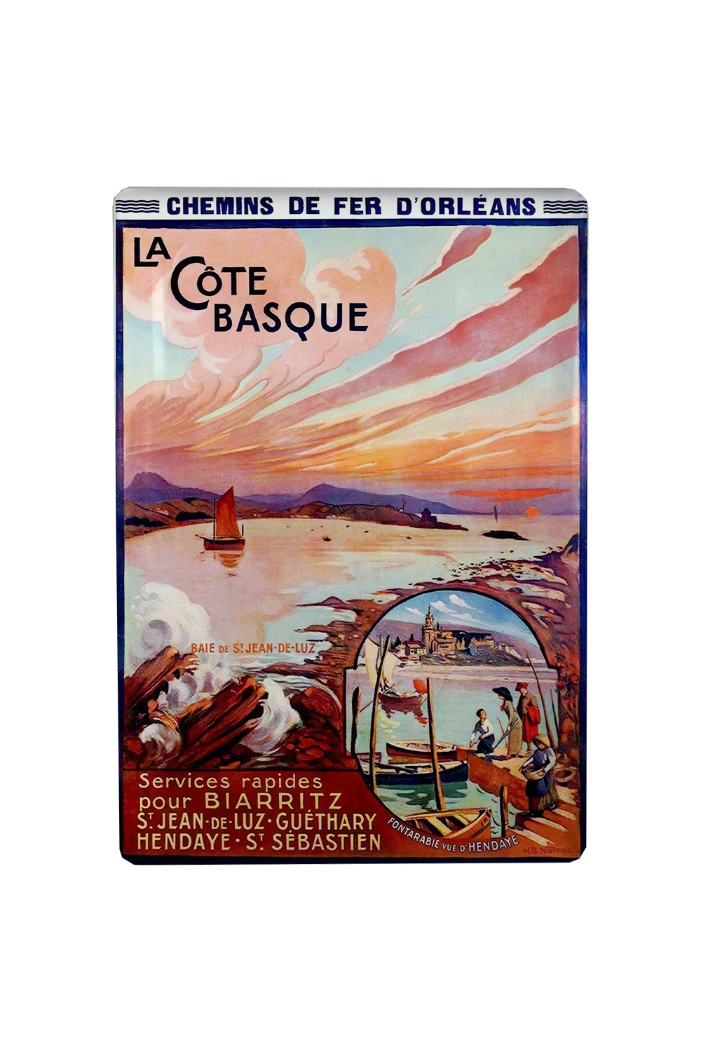 MAGNET COTE BASQUE