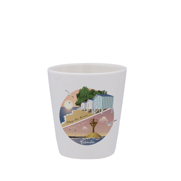 TASSE ESPRESSO BLANCHE S/ANSE-PLAPASS