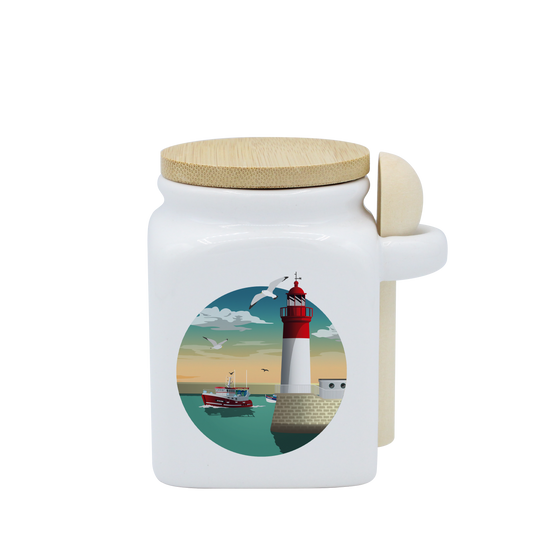 POT BLANC PM COUV. BAMBOO+CUIL. BOIS-PHARECHA