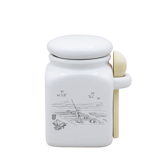 POT BLANC PM COUV. BLANC+CUIL. BOIS-MASALB