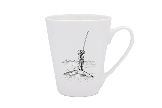 MUG CONIQUE BLANC-PALUA