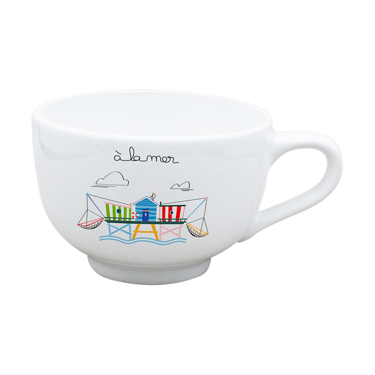 BOL JUMBO BLANC - A LA MER CARRELET