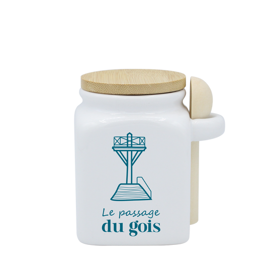 POT BLANC PM COUV. BAMBOO+CUIL. BOIS - SPE PETITES CAGNIOTTES PASSAGE DU GOIS