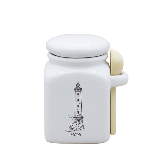 POT BLANC PM COUV. BLANC+CUIL. BOIS - PHARE  SPE BO & BON
