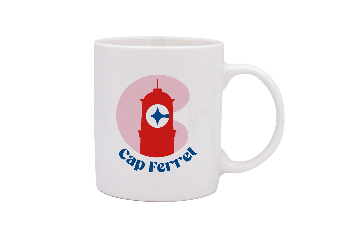 MUG DROIT BLANC - C CAP LEVE DE SOLEIL