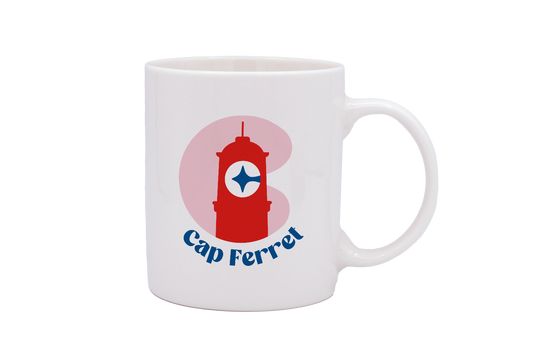 MUG DROIT BLANC - C CAP LEVE DE SOLEIL