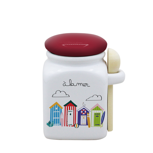 POT BLANC PM COUV. ROUGE+CUIL. BOIS-ALM3