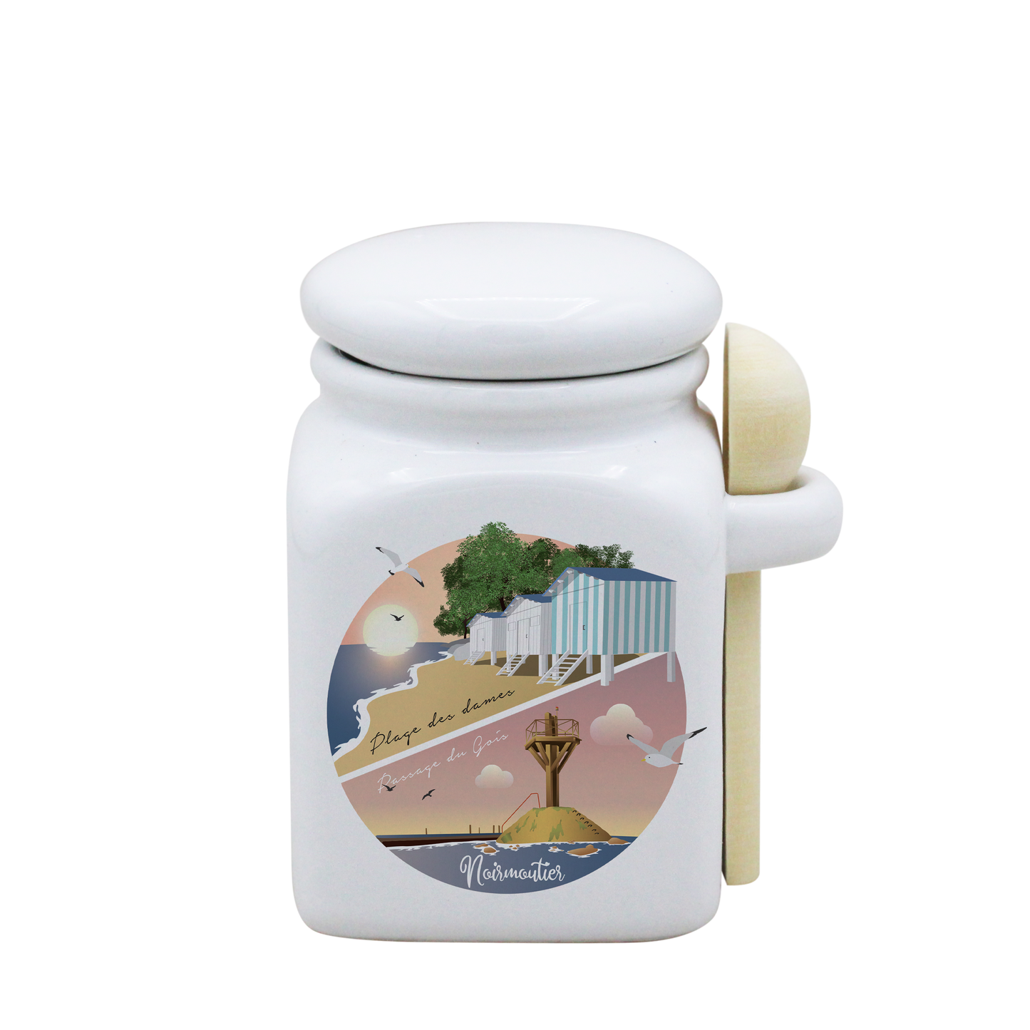 POT BLANC PM COUV. BLANC+CUIL. BOIS-PLAPASS