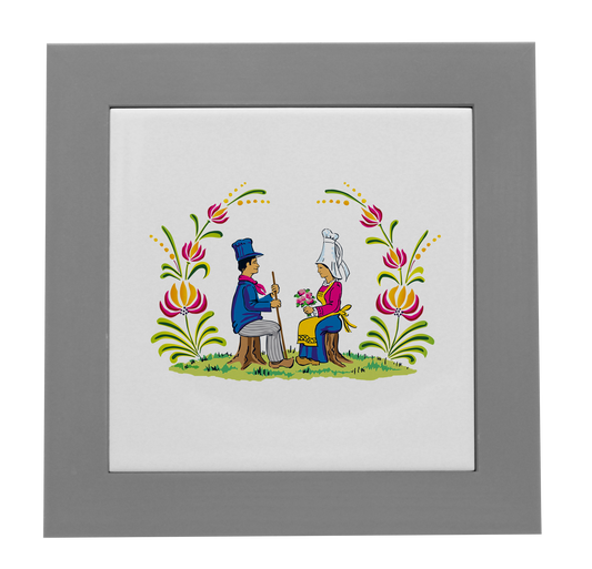 ENTOURAGE BOIS GRIS-CARREAU FAIENCE 15x15 NU-RENOR