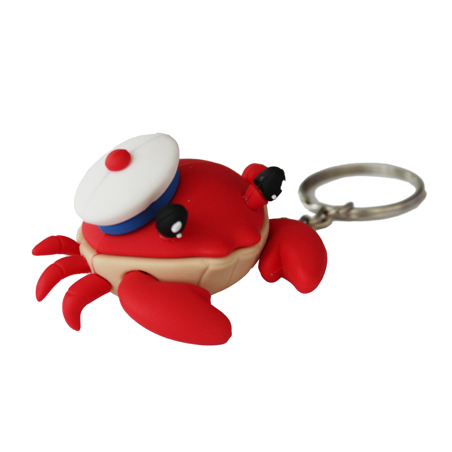 Porte clés Crabe Silicone