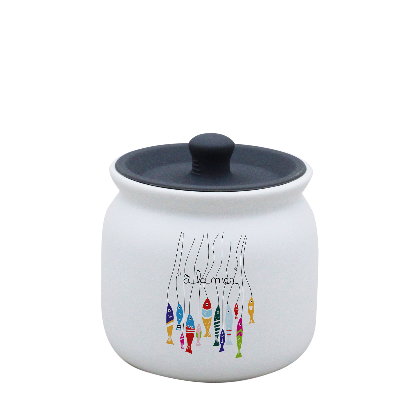 POT BLANC PM COUV. SILICONE GRIS-ALM-2