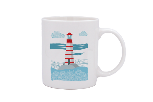 MUG DROIT BLANC-MARINPH