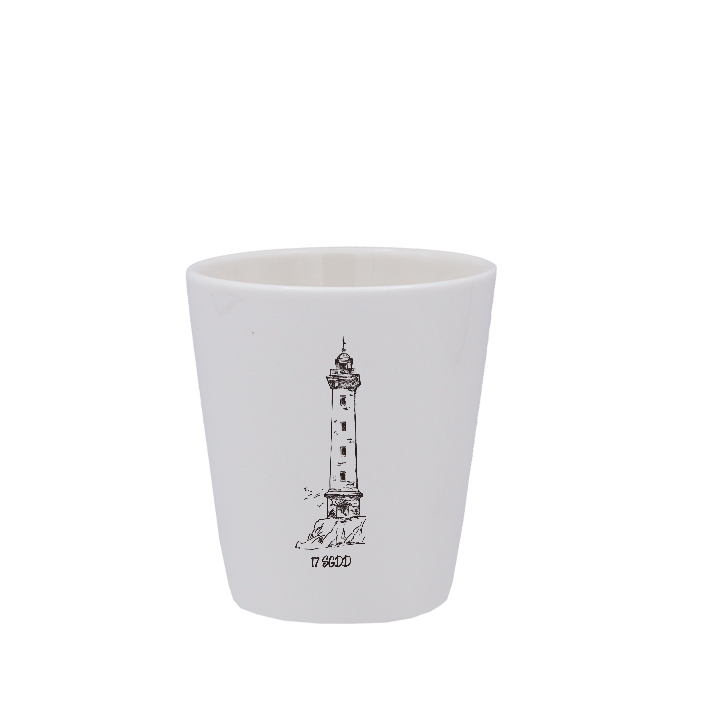 TASSE ESPRESSO BLANCHE S/ANSE - PHARE SPE BO ET BON