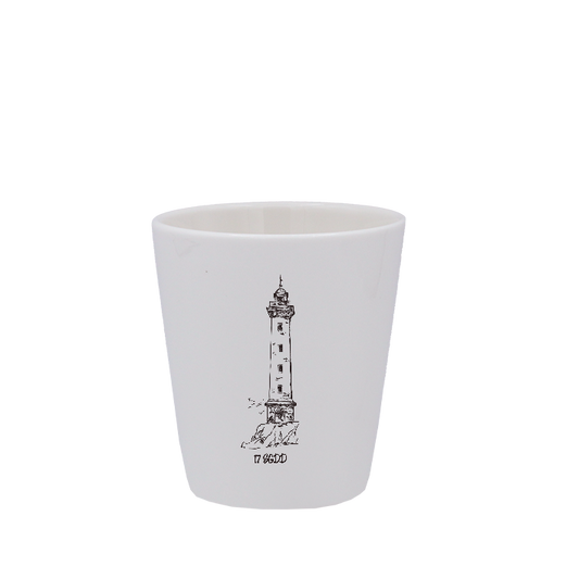 TASSE ESPRESSO BLANCHE S/ANSE - PHARE SPE BO ET BON