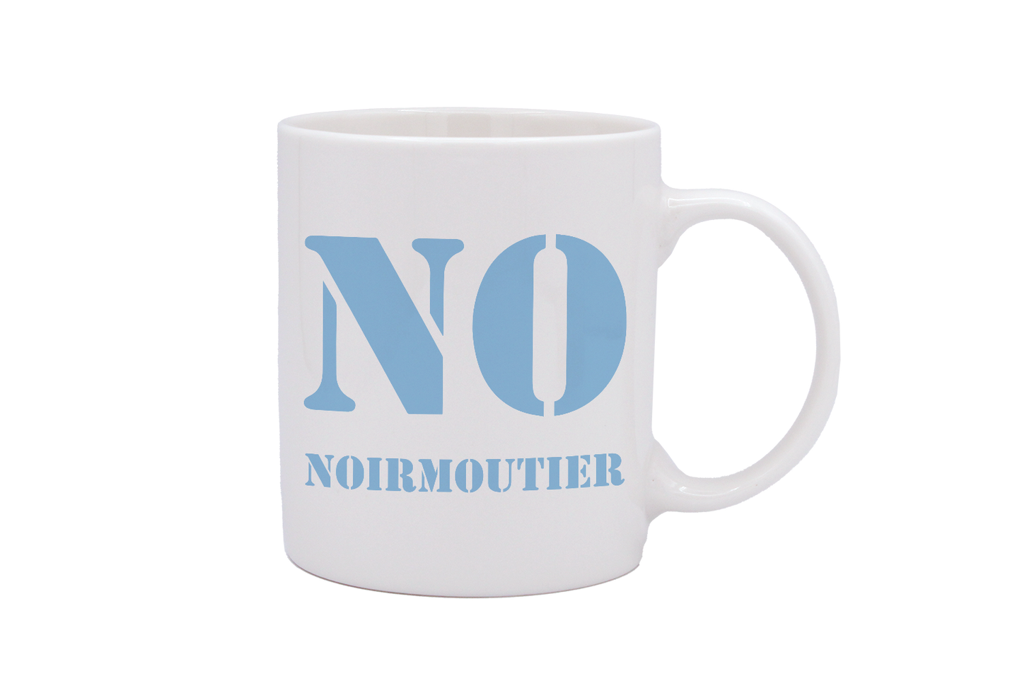 MUG DROIT BLANC-NOIRNOT