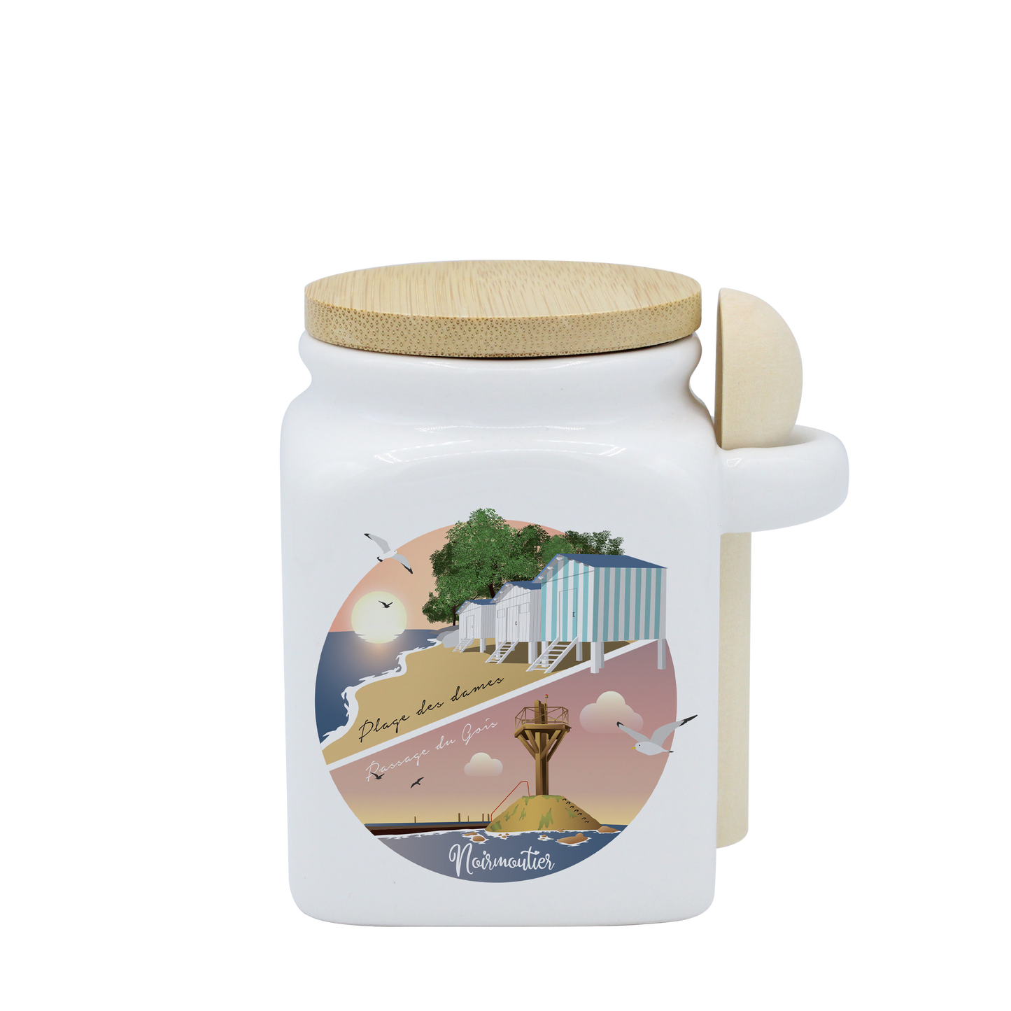 POT BLANC PM COUV. BAMBOO+CUIL. BOIS-PLAPASS
