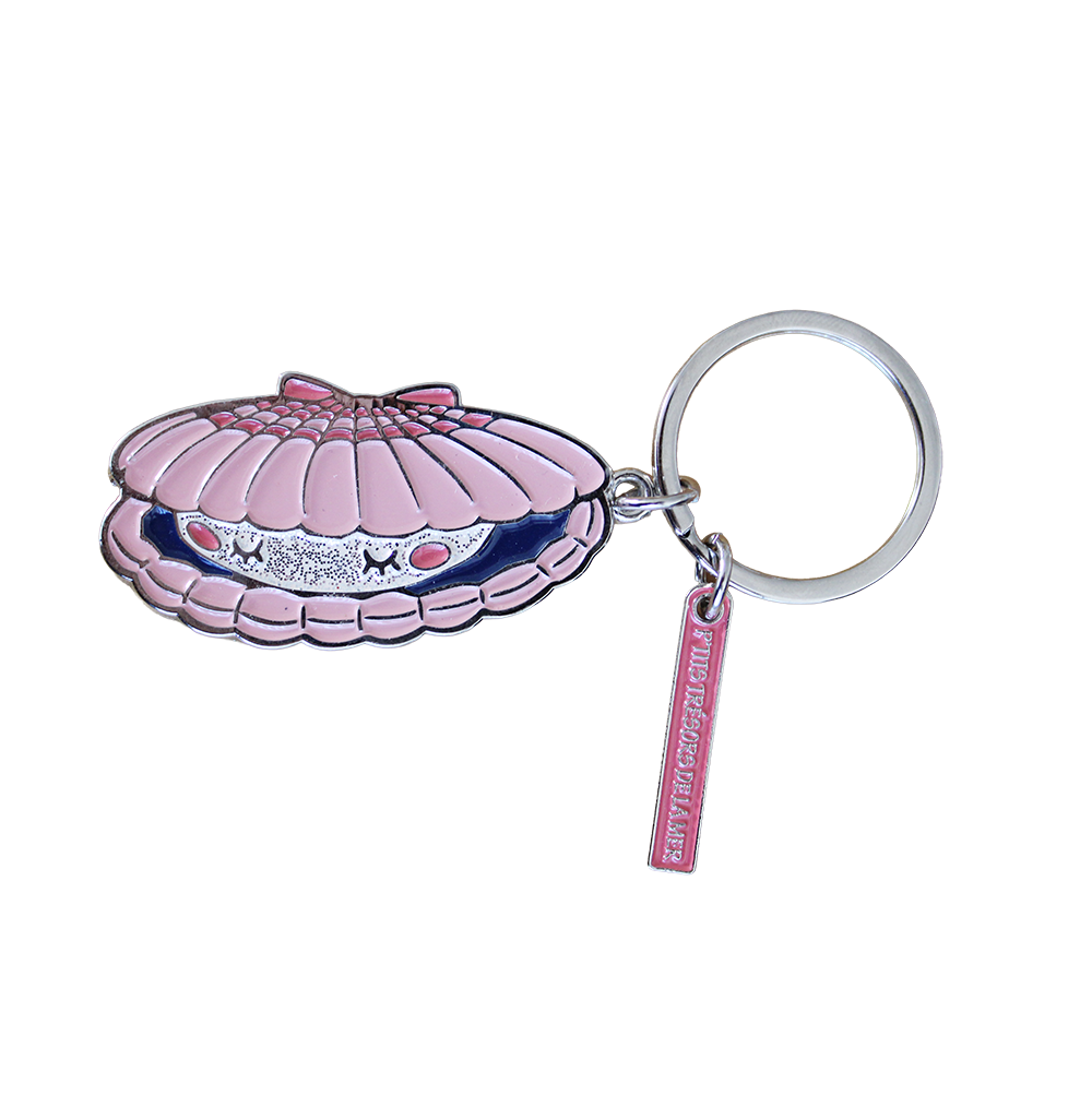 PORTE CLÉS COQUILLE ST JACQUES