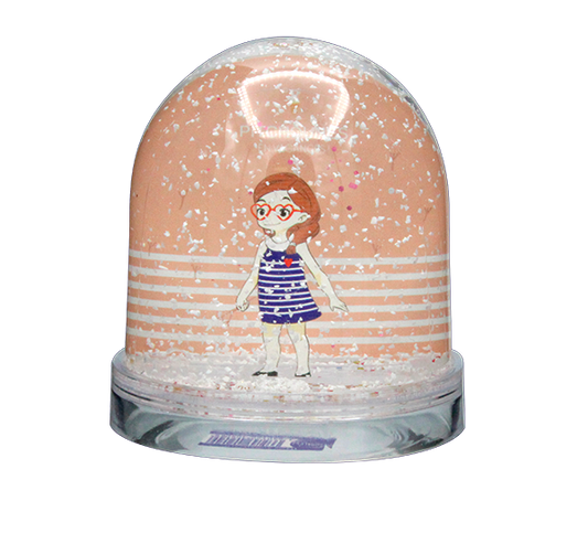 BOULE A NEIGE ALICE GM TRANSPARENT