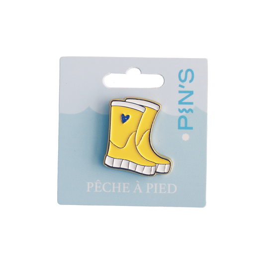 PINS DORÉ BOTTES