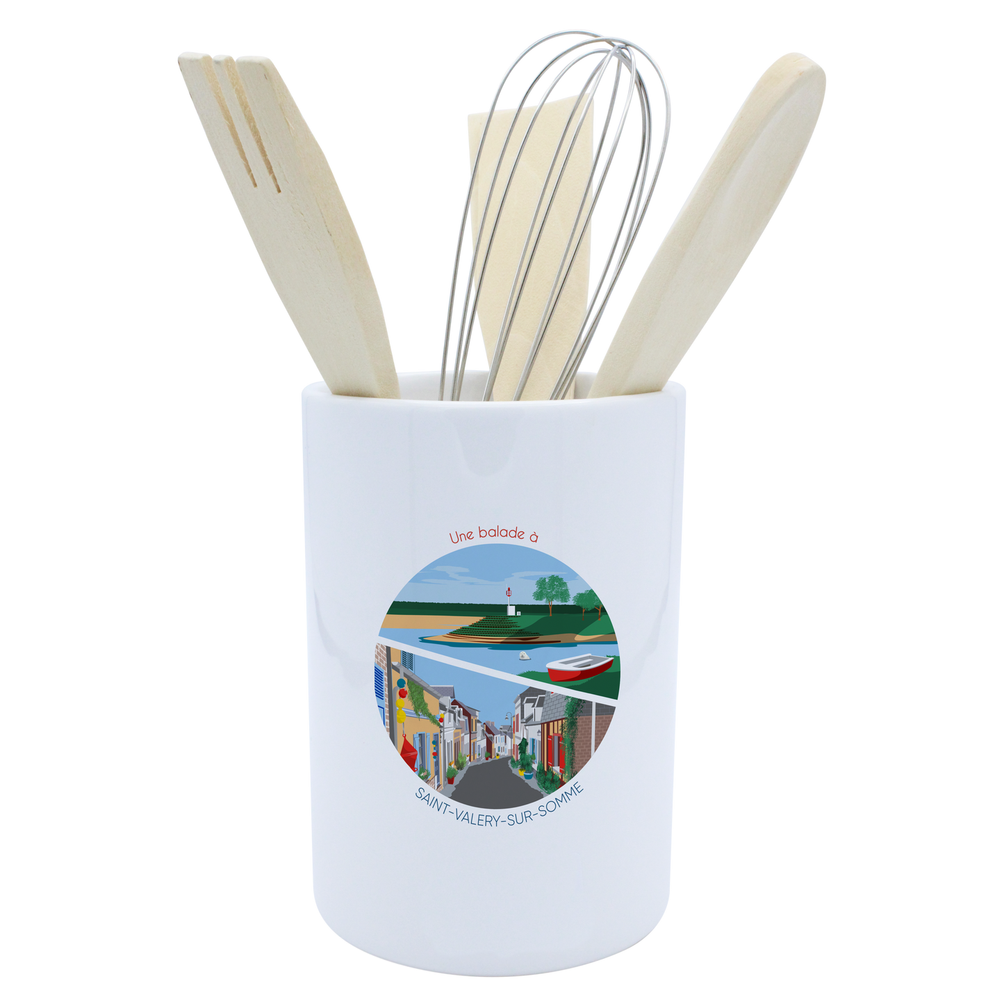 POT A USTENSILES BLANC-SPESTVAL