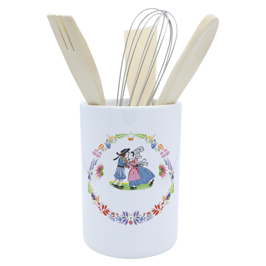 POT A USTENSILES BLANC-BTNER