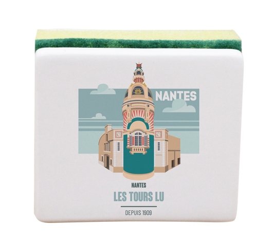 PORTE EPONGE BLANC-NTETOUR